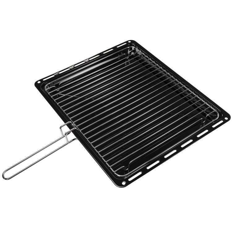 electriQ 60cm Electric Cooker with Sealed Plate Hob - White - Image 6