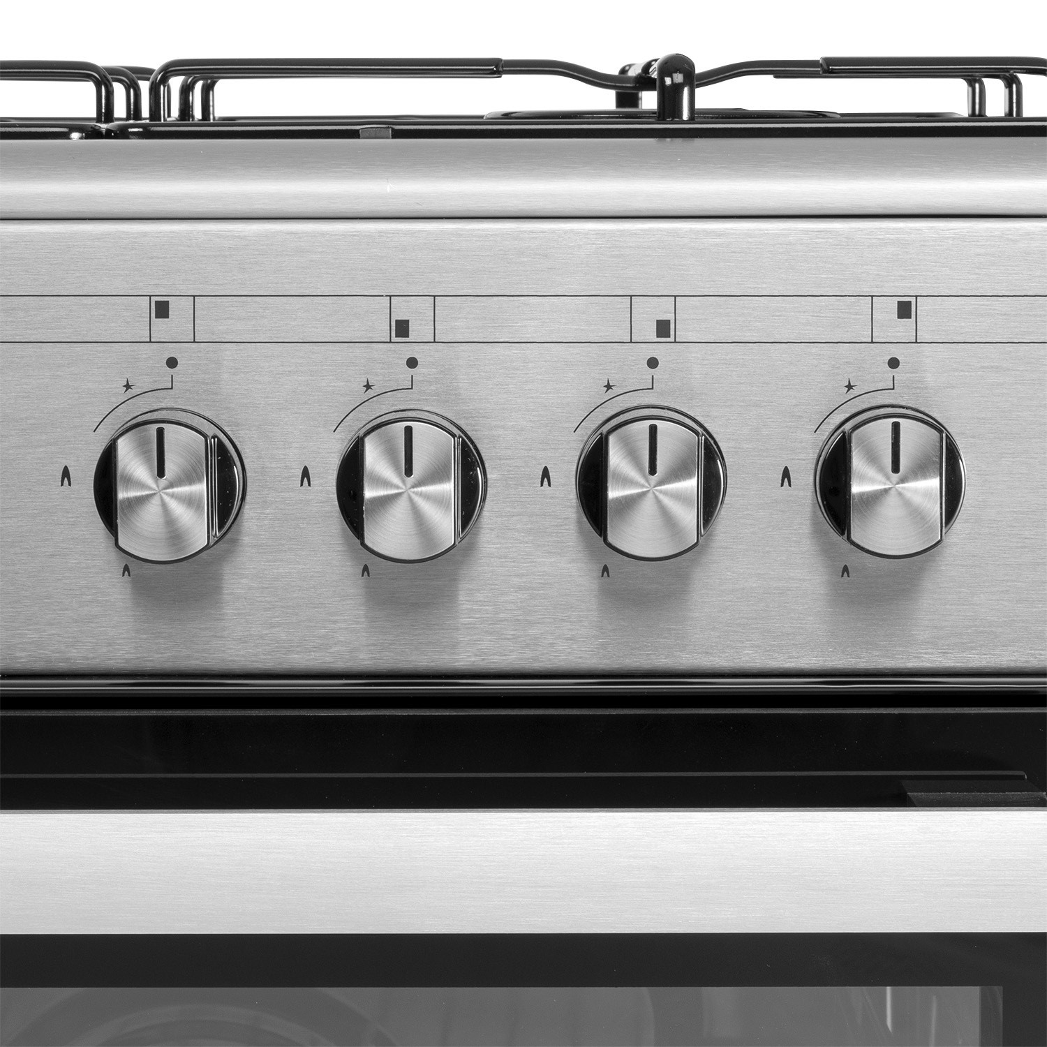 electriQ 60cm Dual Fuel Single Oven Cooker - Stainless Steel - Image 7