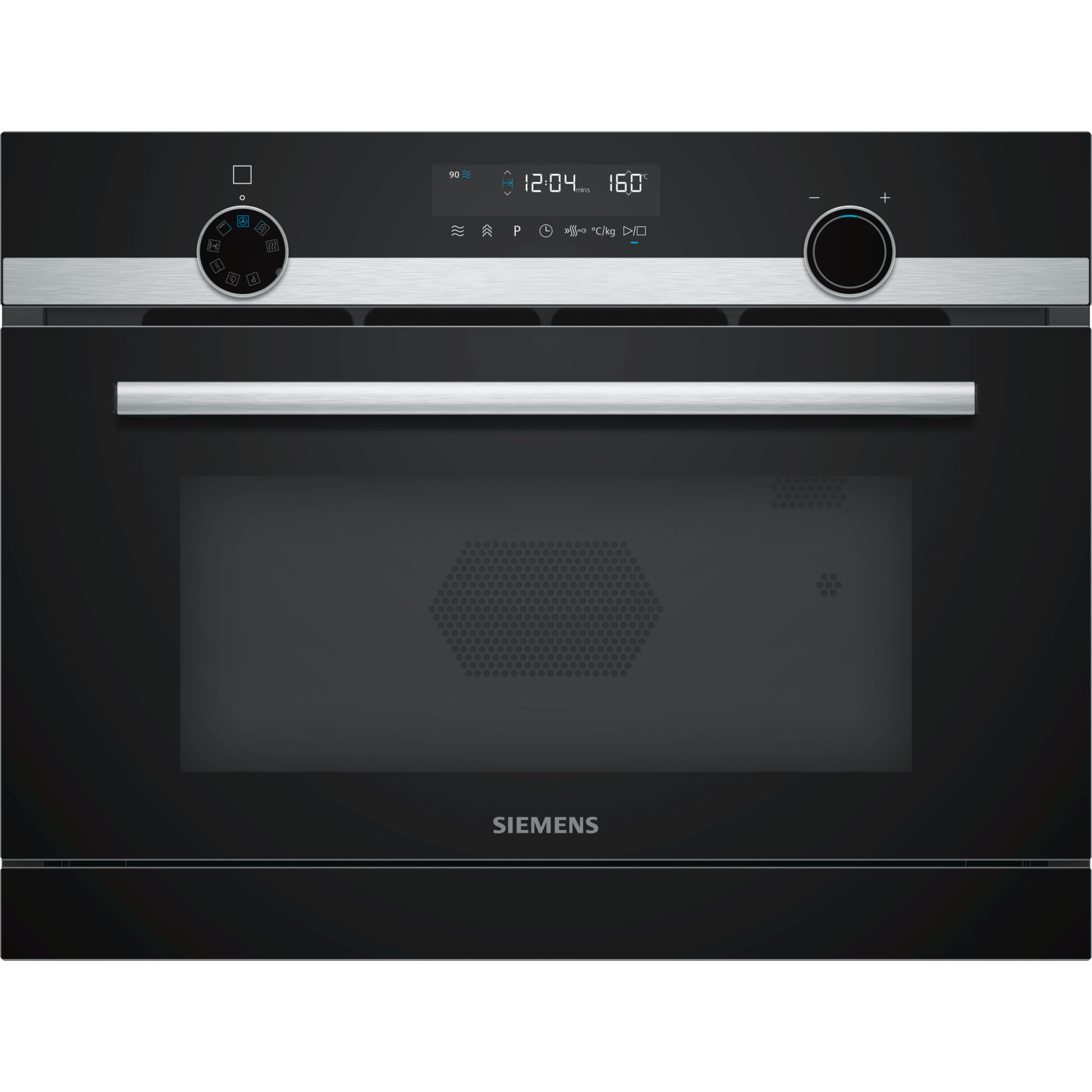 Refurbished Siemens iQ500 CP565AGS0B Built In 36L 1000W Combination Microwave Stainless Steel
