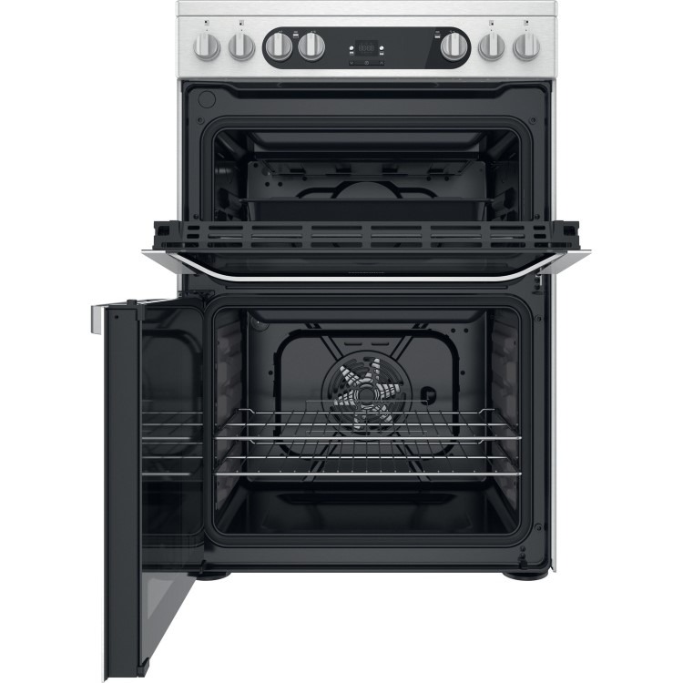 Hotpoint 60cm Electric Cooker - Stainless Steel - Image 2