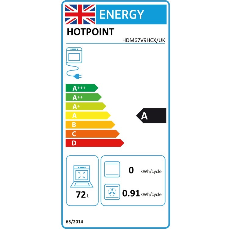 Hotpoint 60cm Electric Cooker - Stainless Steel - Image 3