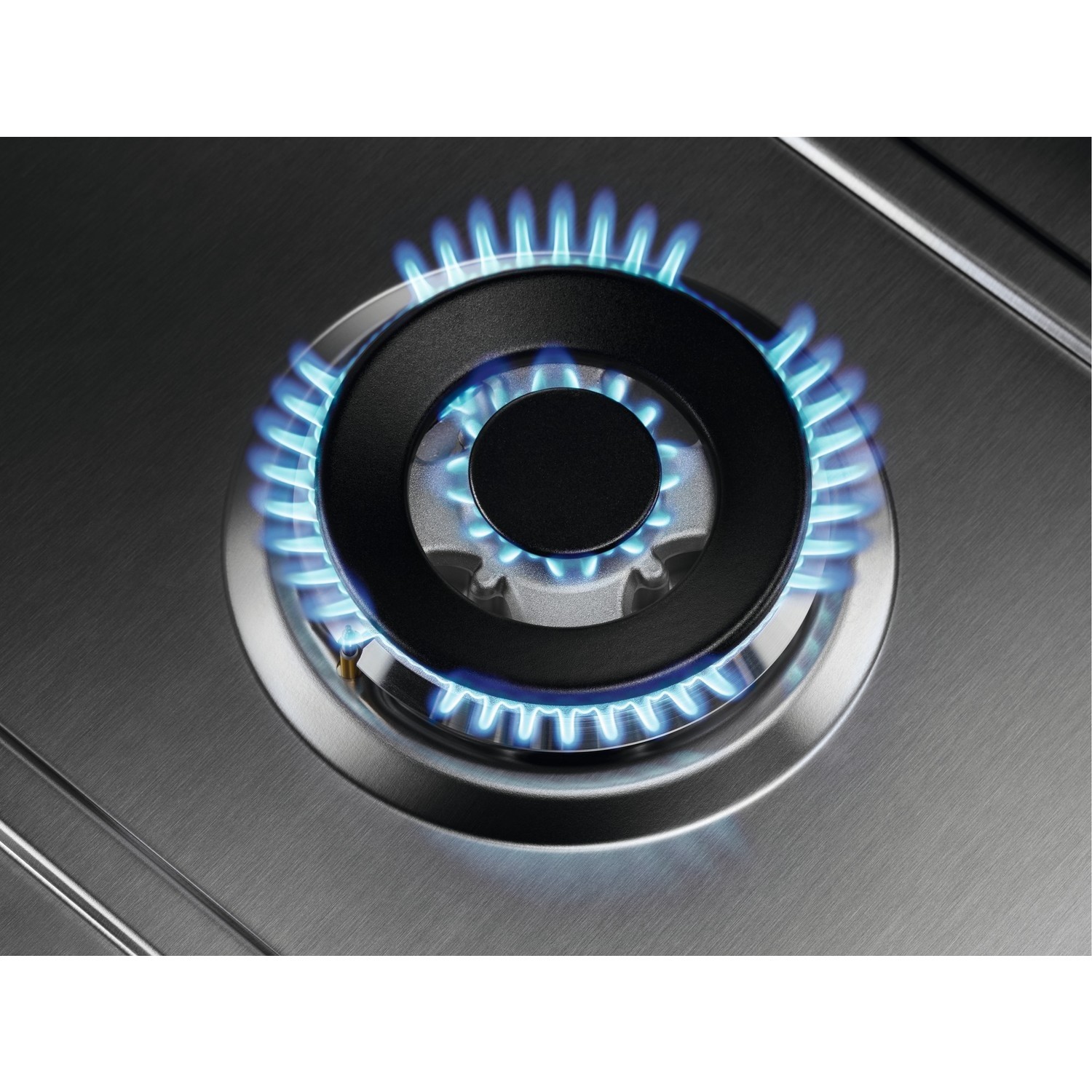 AEG 6000 Series 60cm 4 Burner Gas Hob with Wok Burner - Stainless Steel - Image 7