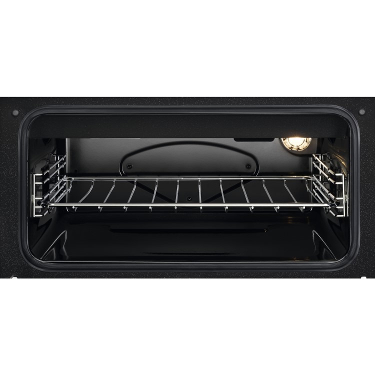 Refurbished Zanussi ZCV66050BA 60cm Double Oven Electric Cooker with Ceramic Hob Black - Image 3