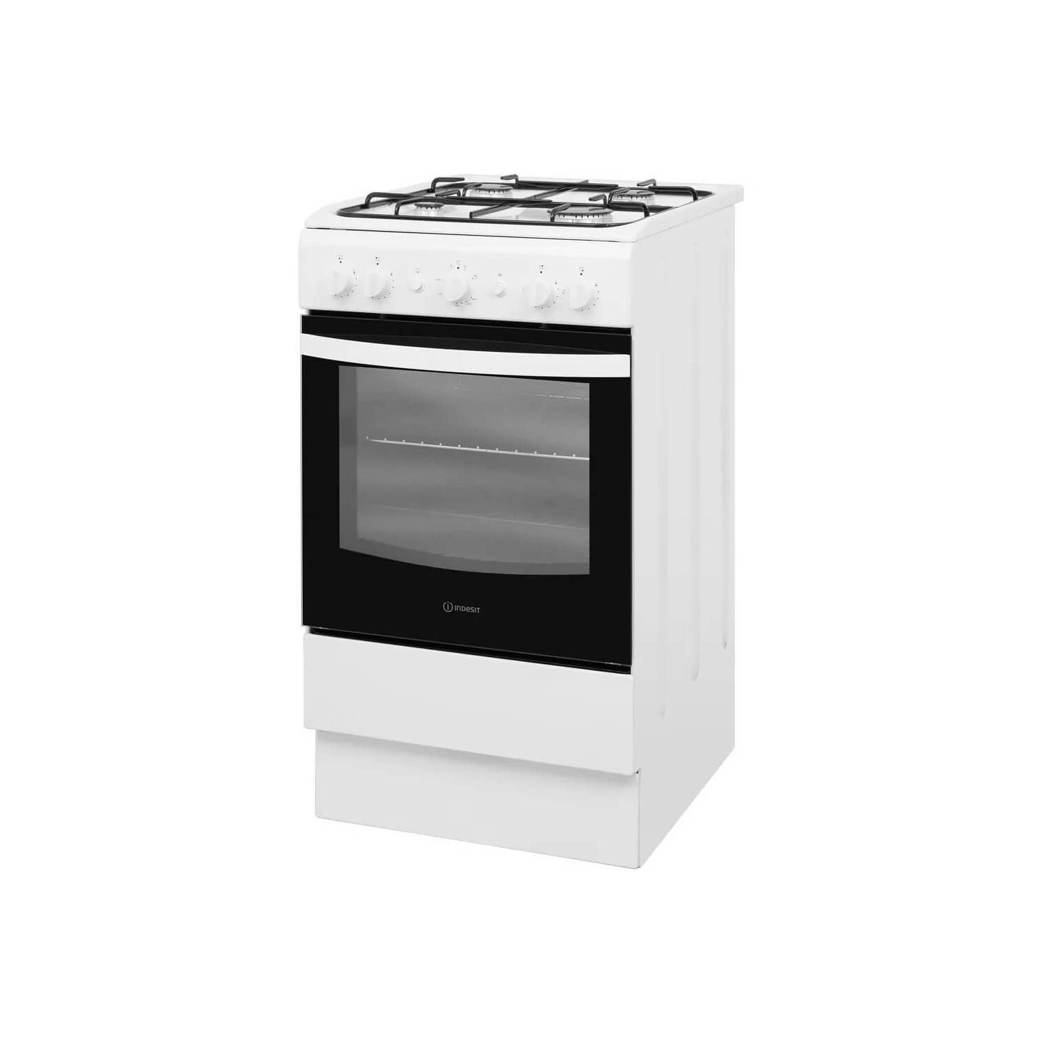 Indesit 50cm Gas Cooker - White - Image 2