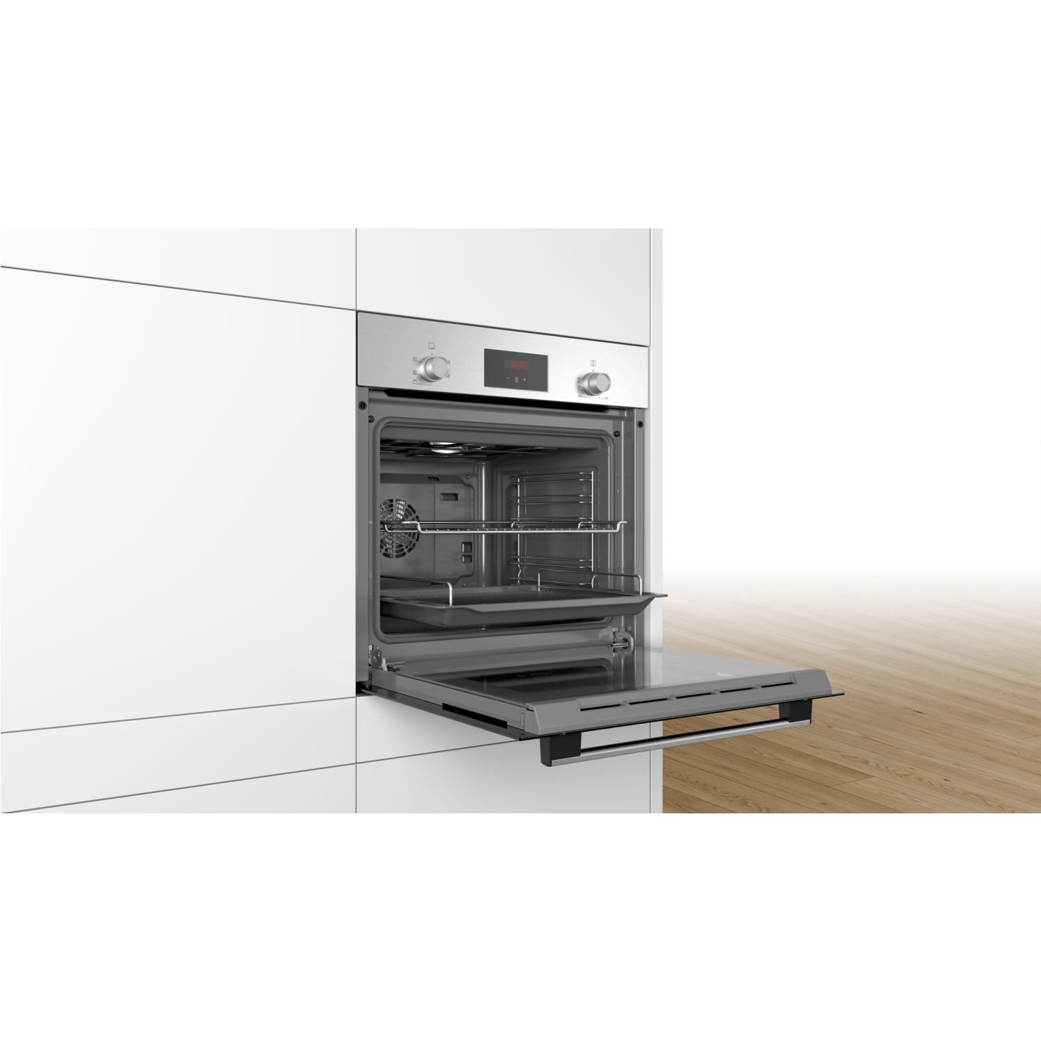 Bosch Series 2 Electric Single Oven - Stainless Steel - Image 4