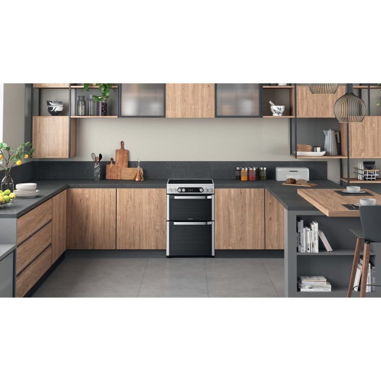 Hotpoint 60cm Electric Cooker - Stainless Steel - Image 4