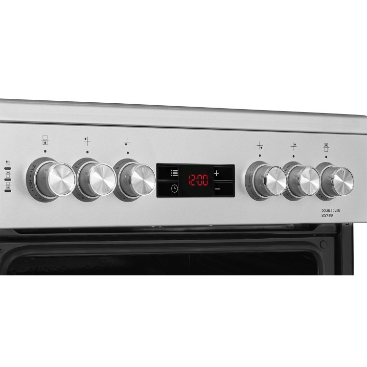 Beko 60cm Electric Cooker - Silver - Image 6