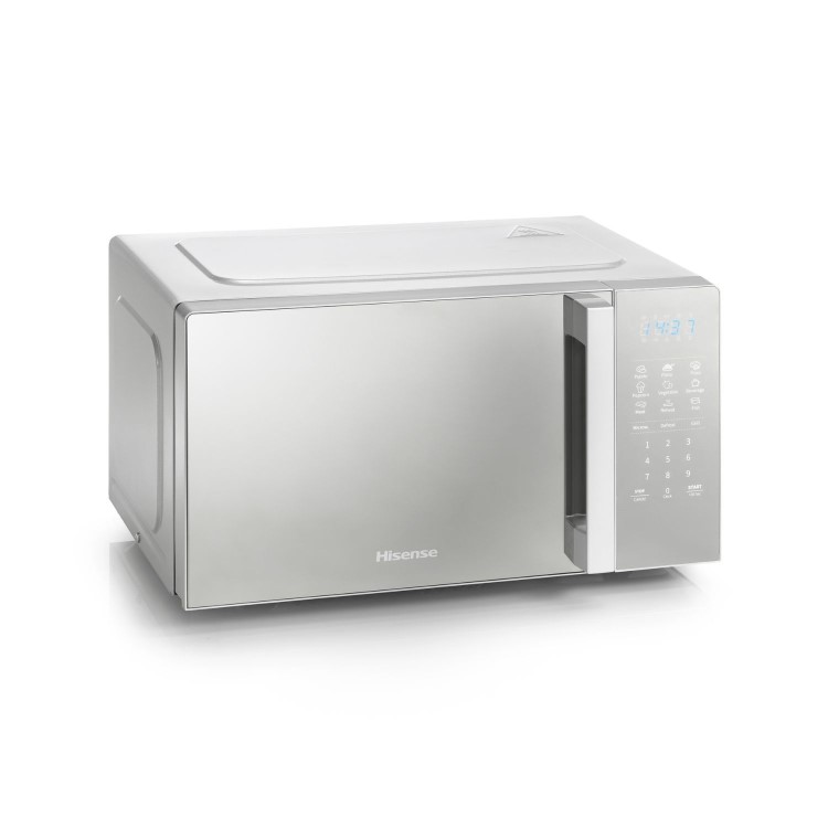 Hisense 20L Freestanding Combination Microwave Oven & Grill - Silver - Image 2