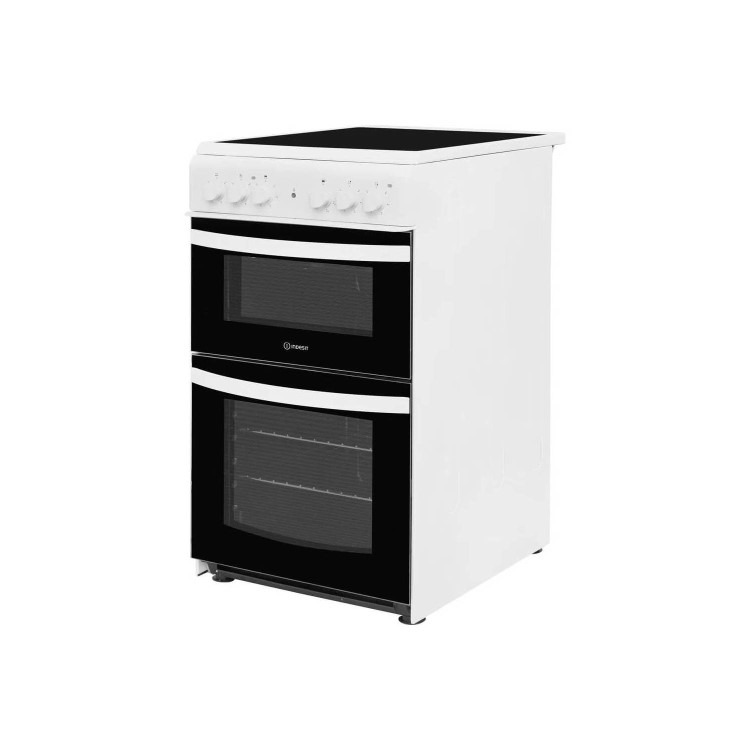 Indesit 50cm Electric Cooker - White - Image 2