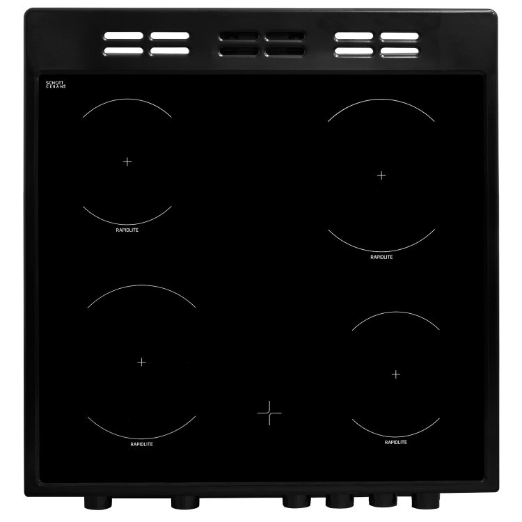 Beko 60cm Twin Cavity Electric Cooker - Black - Image 3