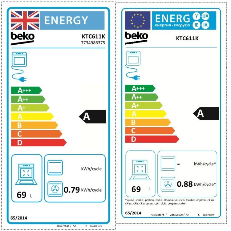 Beko 60cm Twin Cavity Electric Cooker - Black - Image 8