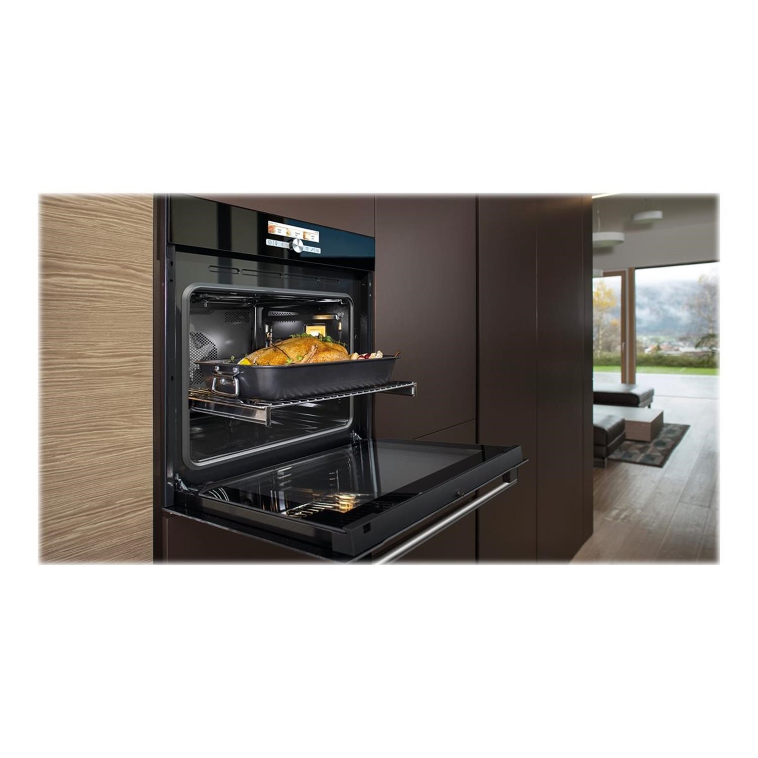 Refurbished Hisense OP543PGUK 60cm Single Built In Electric Oven Black - Image 7