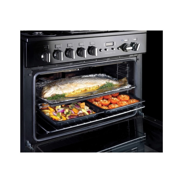 Rangemaster Professional Plus FX 90cm Induction Range Cooker - Stainless Steel - Image 3