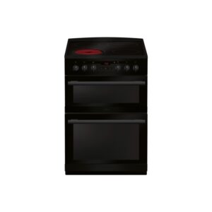 Amica 60cm Electric Cooker - Black