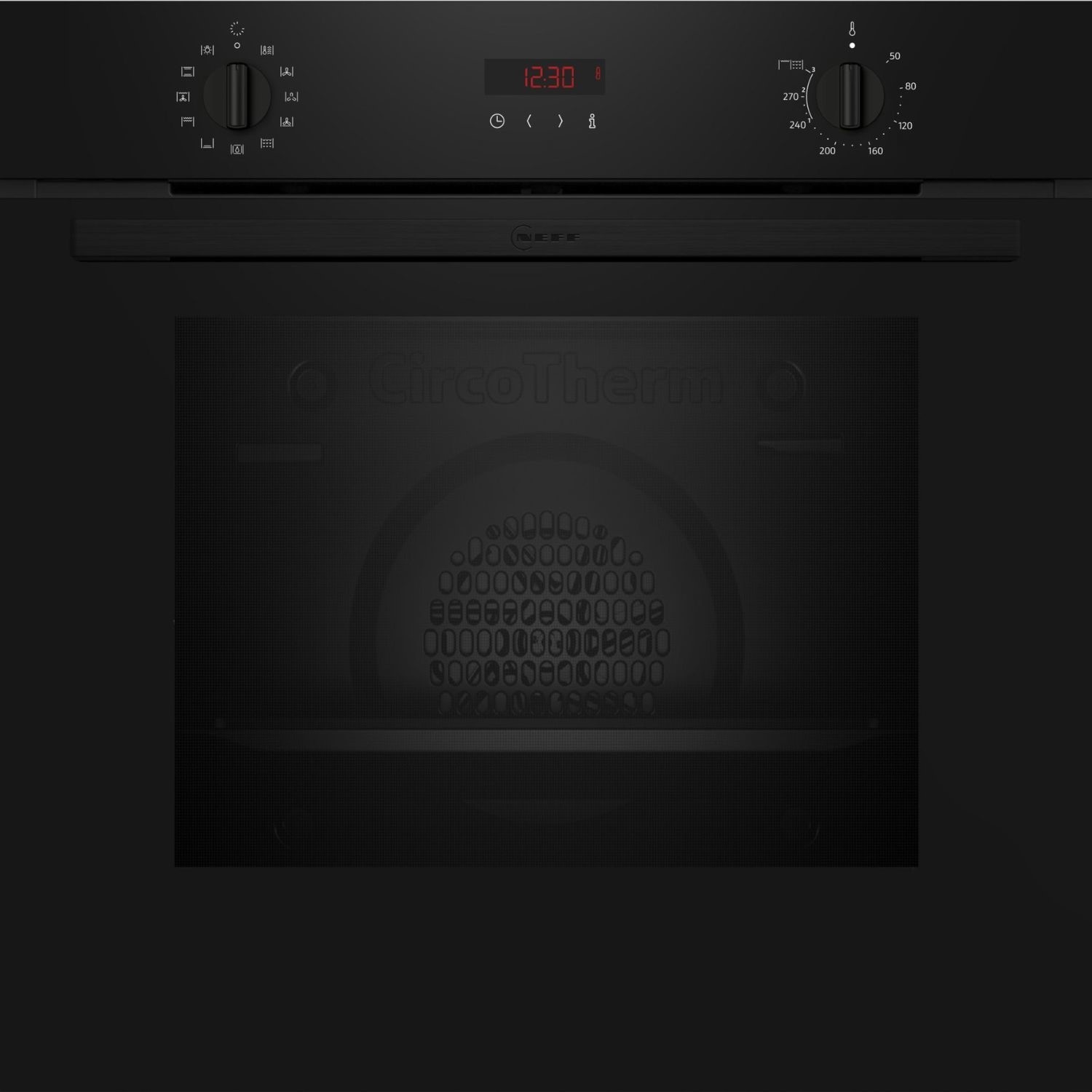 Neff N30 Electric Single Oven - Black