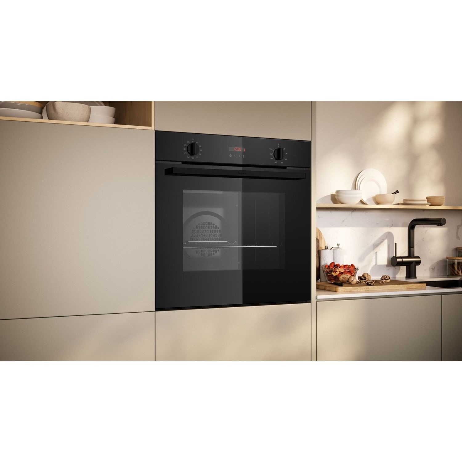 Neff N30 Electric Single Oven - Black - Image 2
