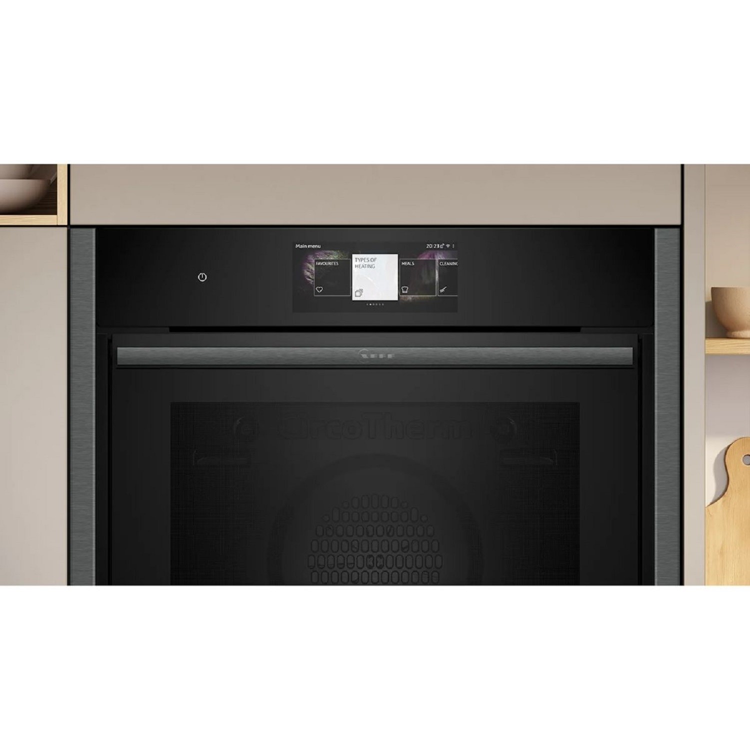 Neff N90 Slide & Hide Electric Single Oven - Graphite Grey - Image 5