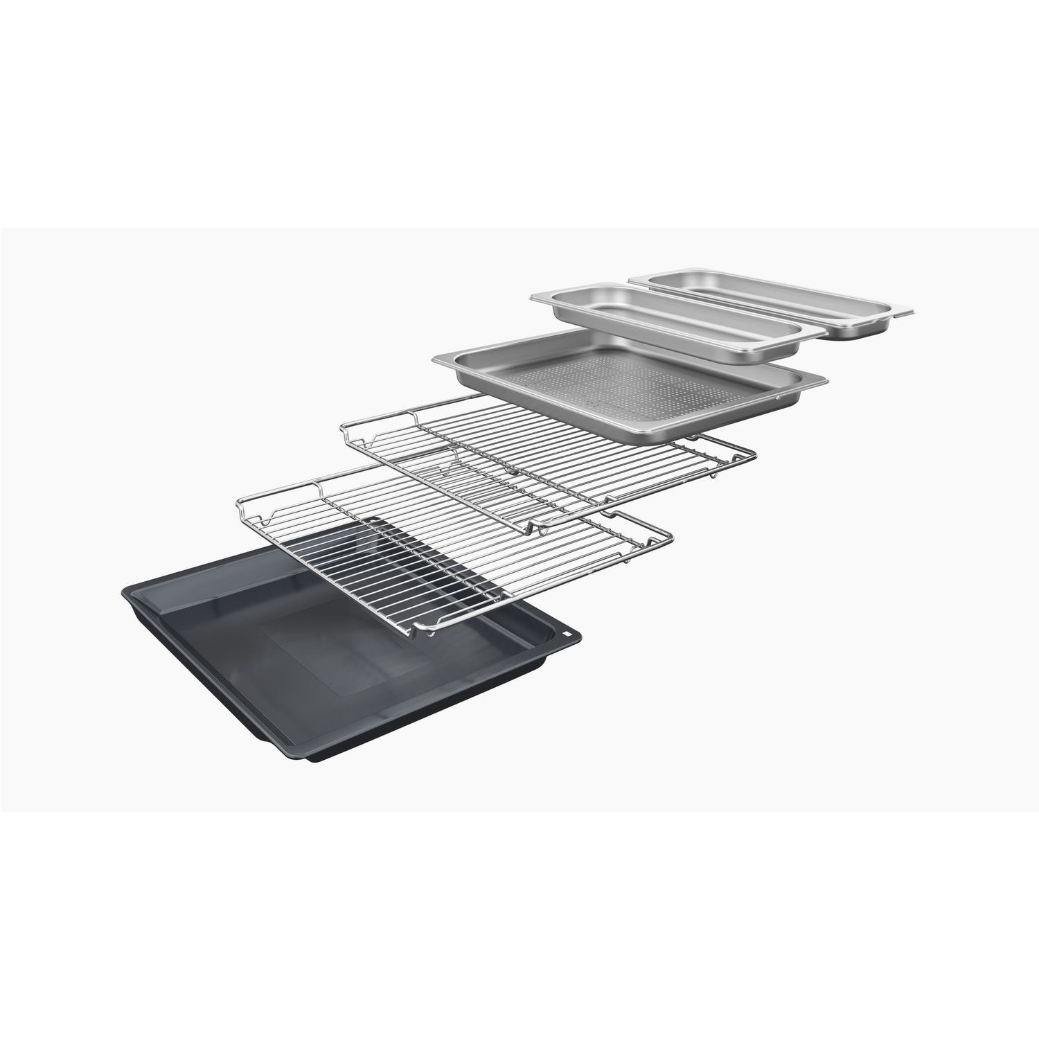 Neff N90 Slide & Hide Electric Single Oven - Black - Image 7