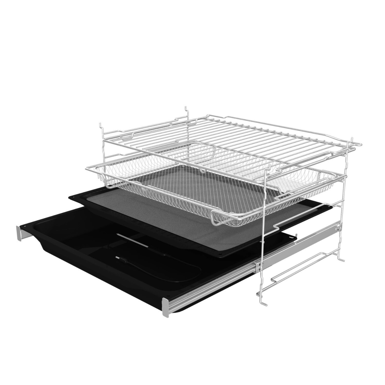 Hisense Hi8 Electric Single Oven - Black - Image 6