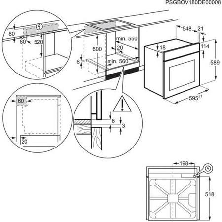 AEG 3000 Series Air Fry Electric Single Oven - Stainless Steel - Image 4