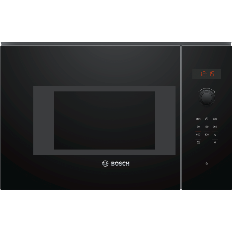 Bosch Series 4 Built-In 800W Microwave - Black