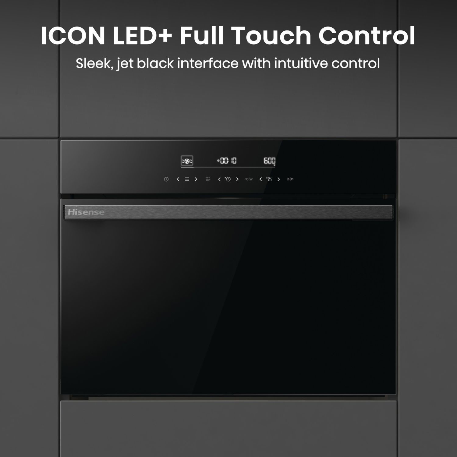 Hisense Electric Single Oven with Microwave - Black - Image 3