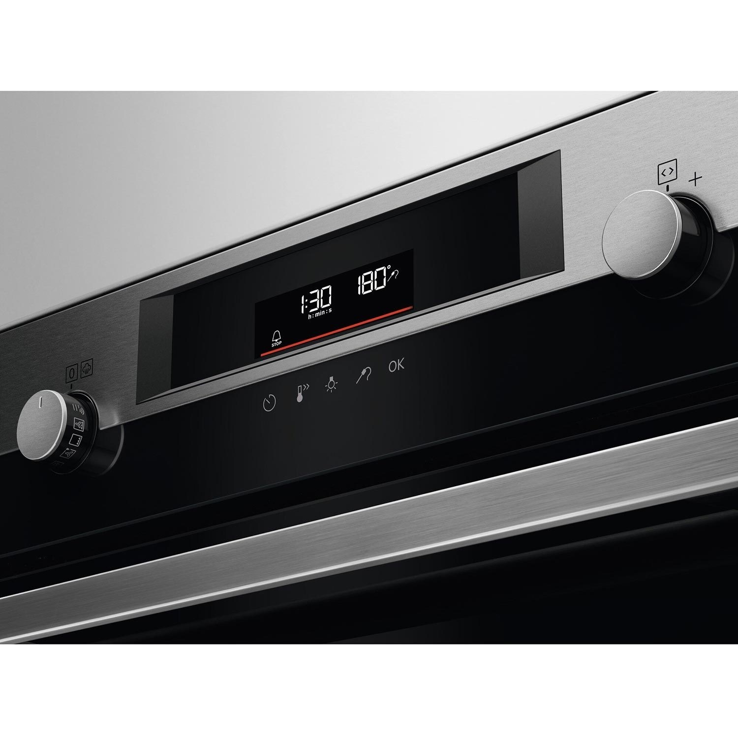 AEG 6000 Series SteamBake Pyrolytic Self-Cleaning Single Oven with Food Probe - Stainless Steel - Image 5