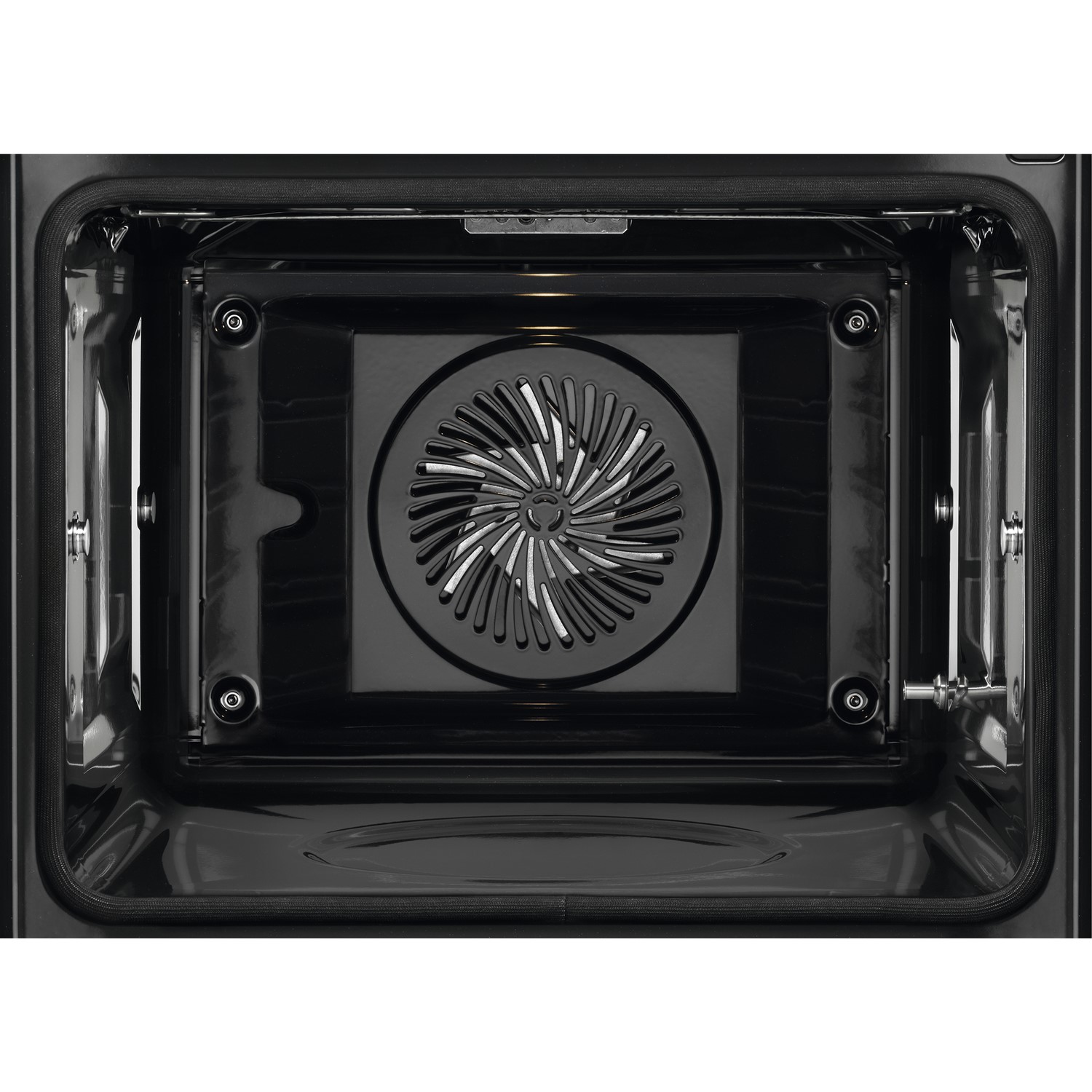 AEG 6000 Series SteamBake Pyrolytic Self-Cleaning Single Oven with Food Probe - Black - Image 2