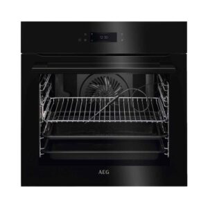 AEG 8000 Series AssistedCooking Pyrolytic Self-Cleaning Single Oven with Food Probe - Black