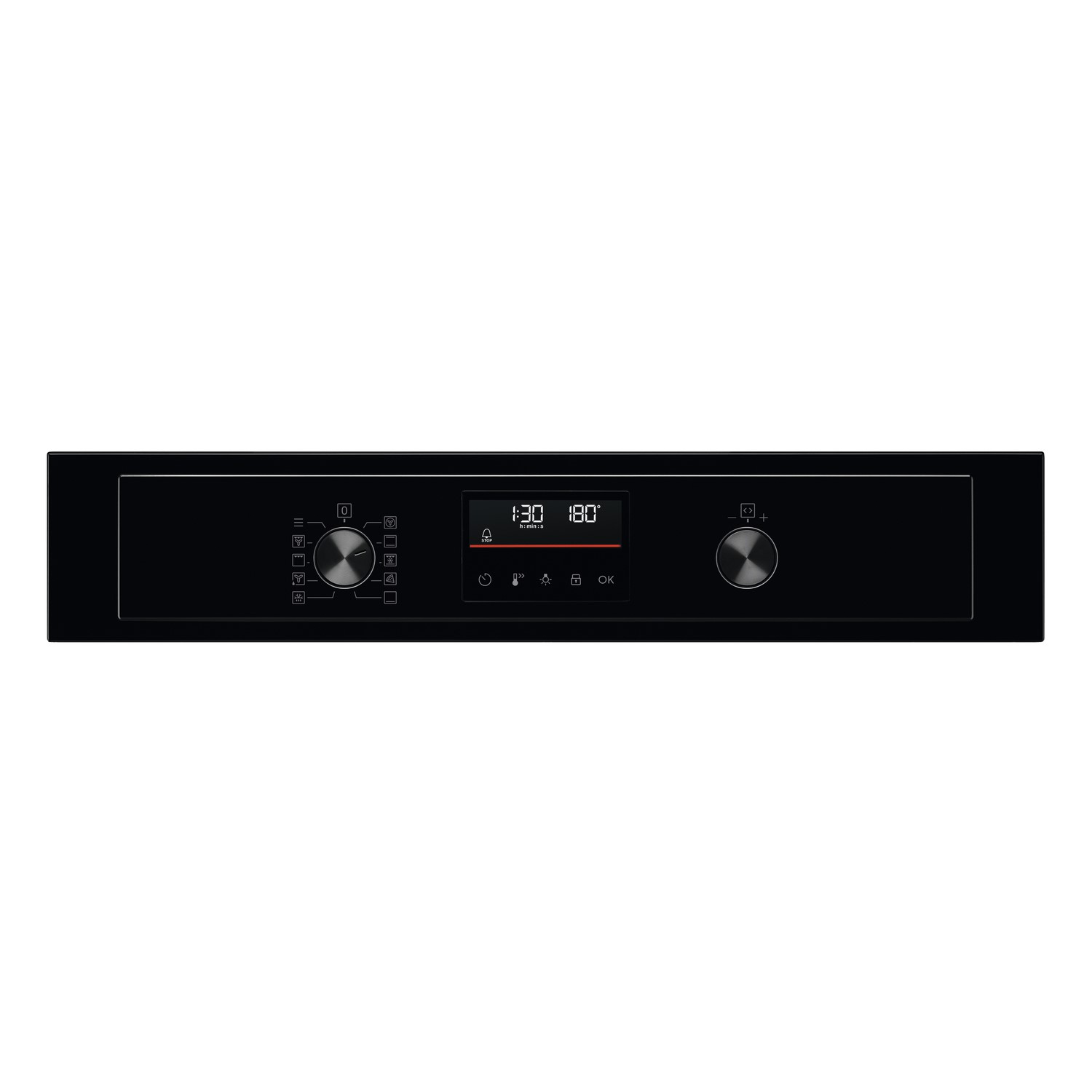 AEG 3000 Series Self-Cleaning Electric Single Oven - Black - Image 2
