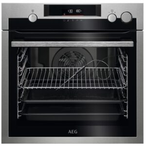 AEG 7000 Series SteamCrisp Self-Cleaning Electric Oven with Food Probe - Stainless Steel