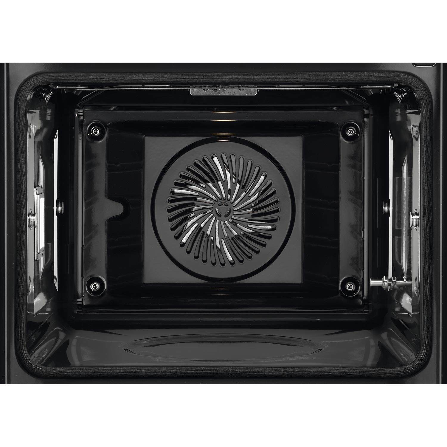 AEG 7000 Series SteamCrisp Pyrolytic Self-Cleaning Single Oven with Food Probe - Matt Black - Image 4