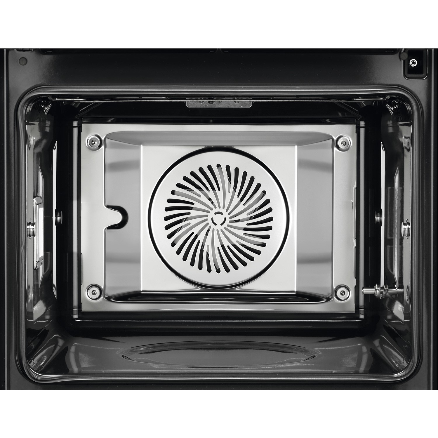 Refurbished AEG 9000 BSE998330M SteamPro 60cm Single Built In Electric Oven with Food Sensor & Command Wheel Black - Image 9