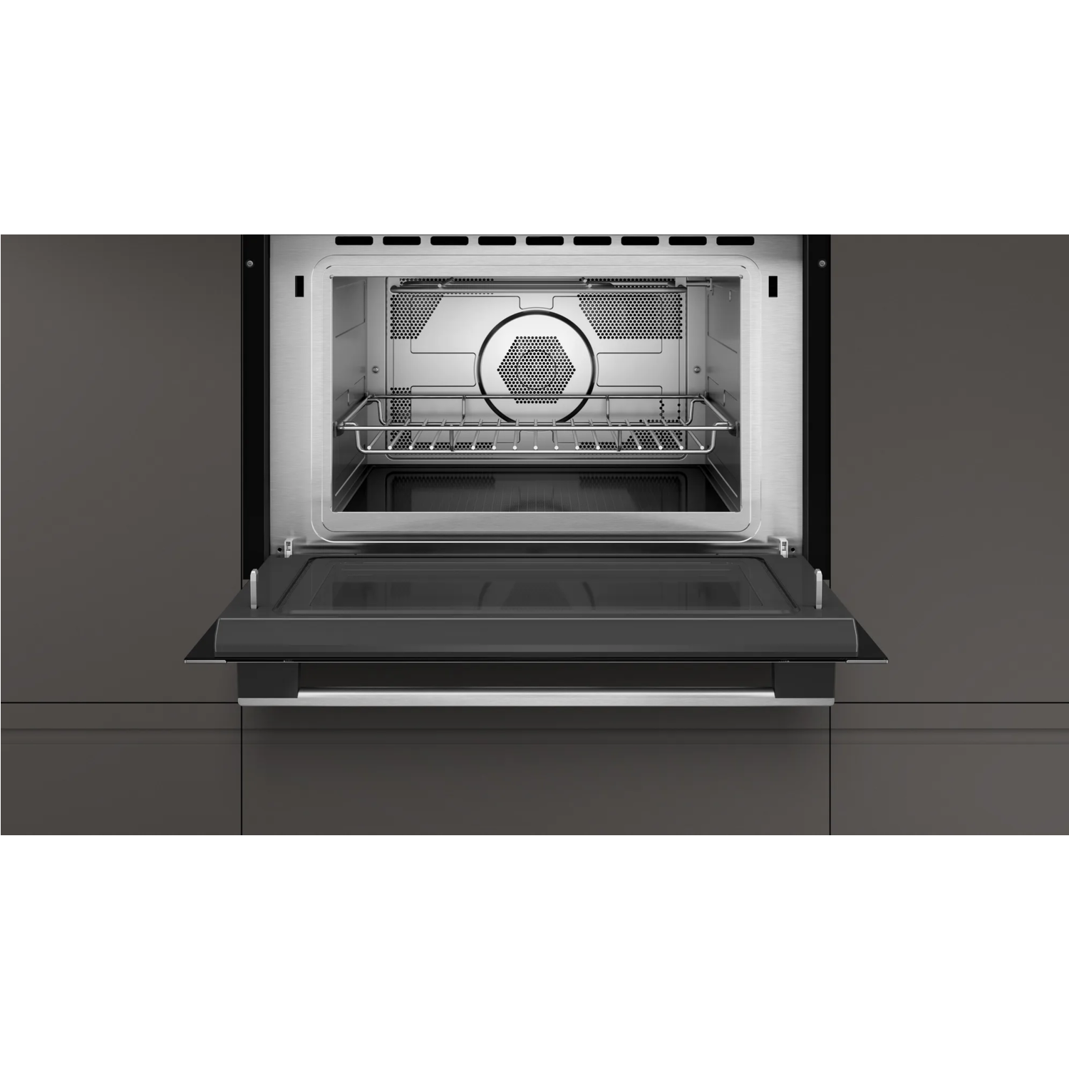 Neff N50 Built-In Compact Combination Microwave Oven - Graphite - Image 4