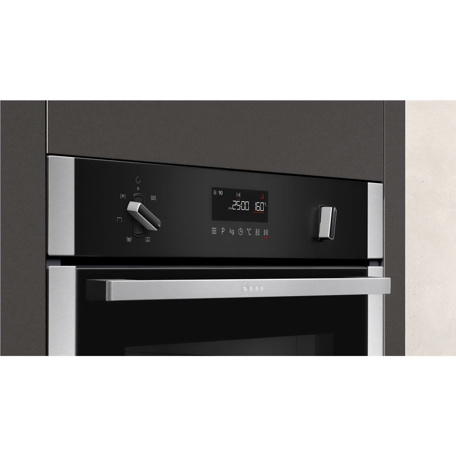 Neff N50 Built-In Combination Microwave Oven - Stainless Steel - Image 3