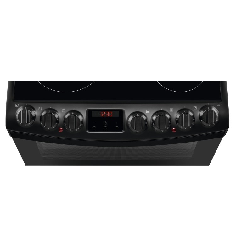 AEG 6000 Series 60cm Electric Cooker - Matt Black - Image 3