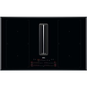 AEG 8000 Series 83cm 4 Zone Venting Induction Hob - Recirculation Only