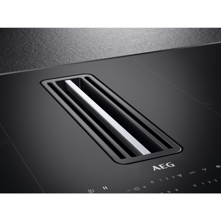 AEG 8000 Series 83cm 4 Zone Venting Induction Hob - Recirculation Only - Image 3