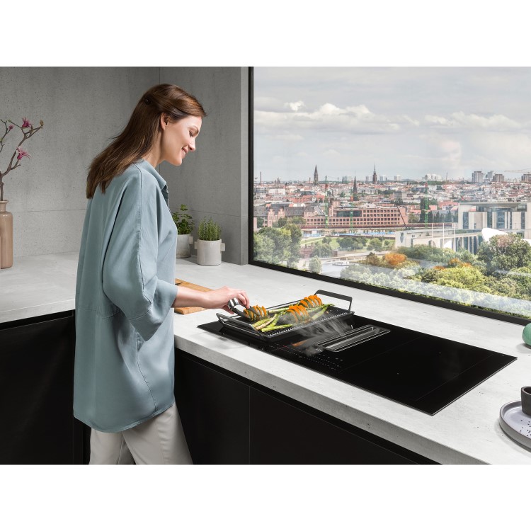 AEG 8000 Series 83cm 4 Zone Venting Induction Hob - Recirculation Only - Image 5