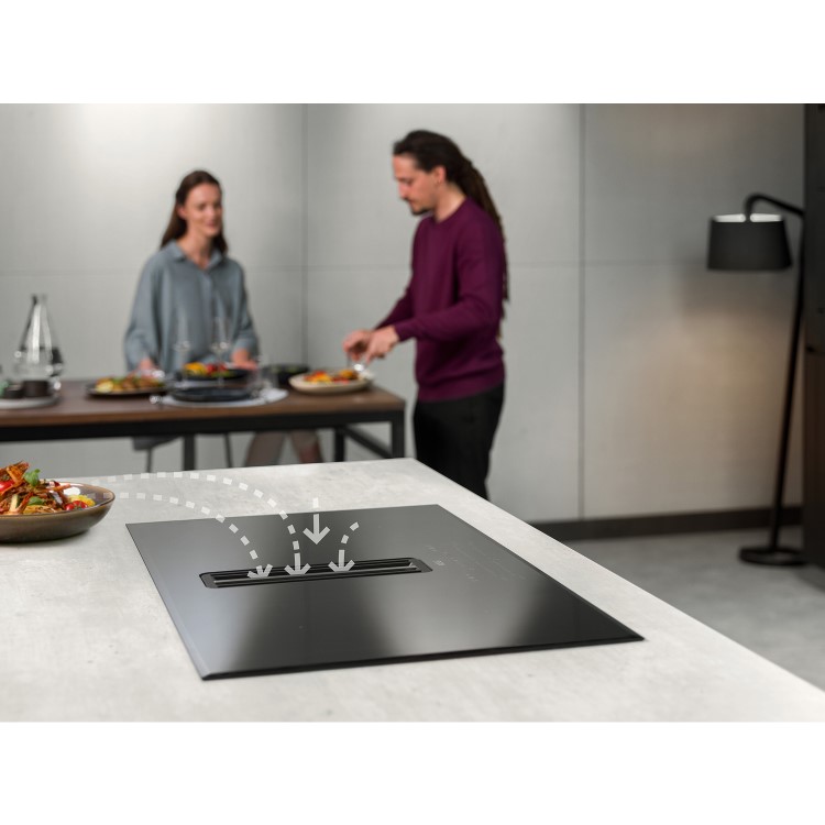 AEG 8000 Series 83cm 4 Zone Venting Induction Hob - Recirculation Only - Image 6
