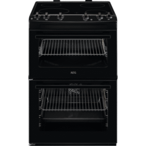 AEG 5000 Series 60cm Electric Cooker - Black