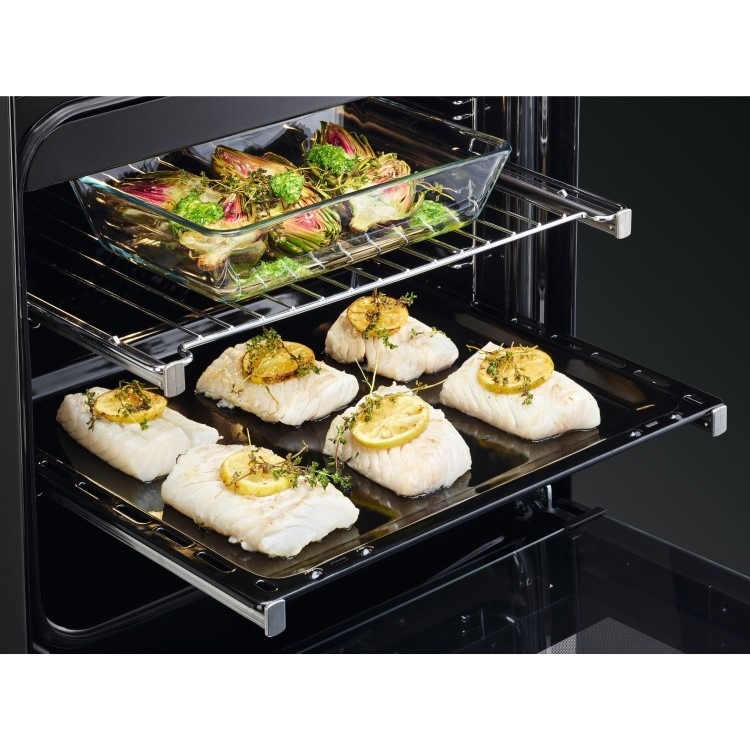 AEG 5000 Series 60cm Electric Cooker - White - Image 3
