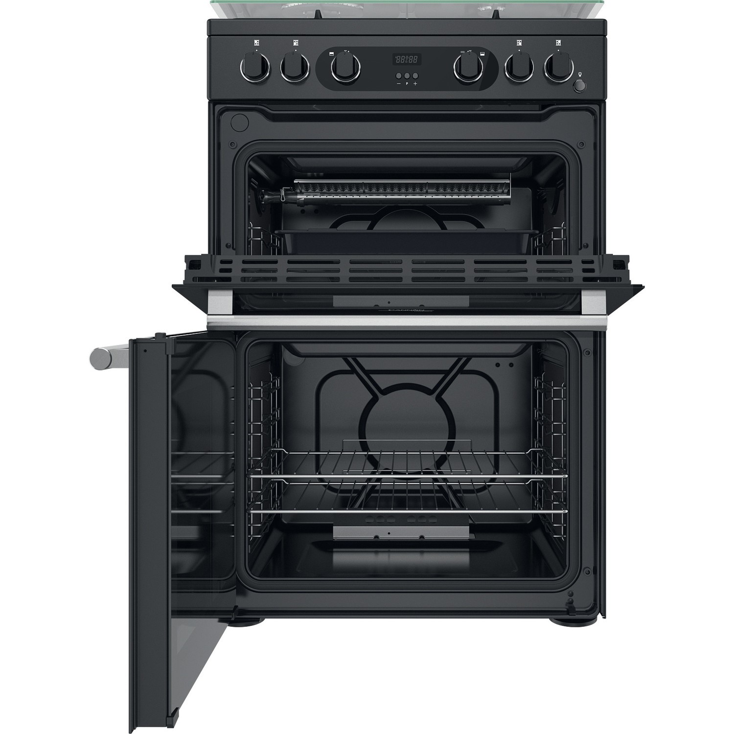 Hotpoint Cannon 60cm Gas Cooker - Grey - Image 3