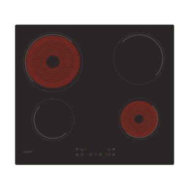 Candy 59cm 4 Zone Ceramic Hob - Image 2