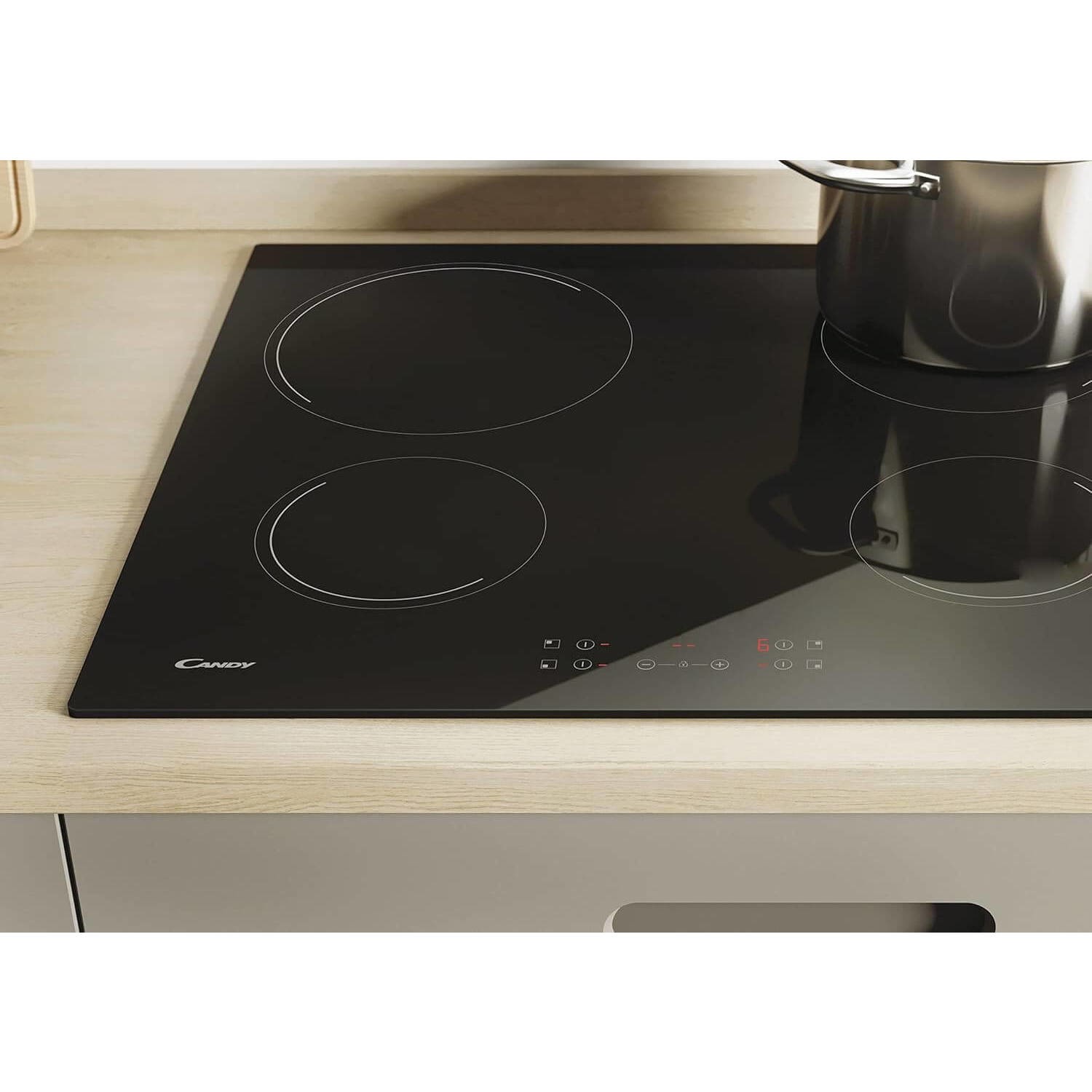 Candy 59cm 4 Zone Ceramic Hob - Image 7
