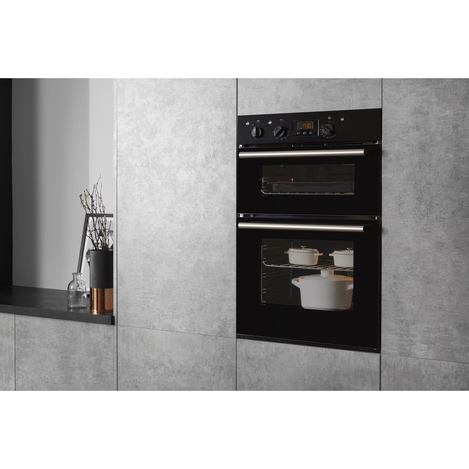 Hotpoint Built-In Electric Double Oven - Black - Image 5