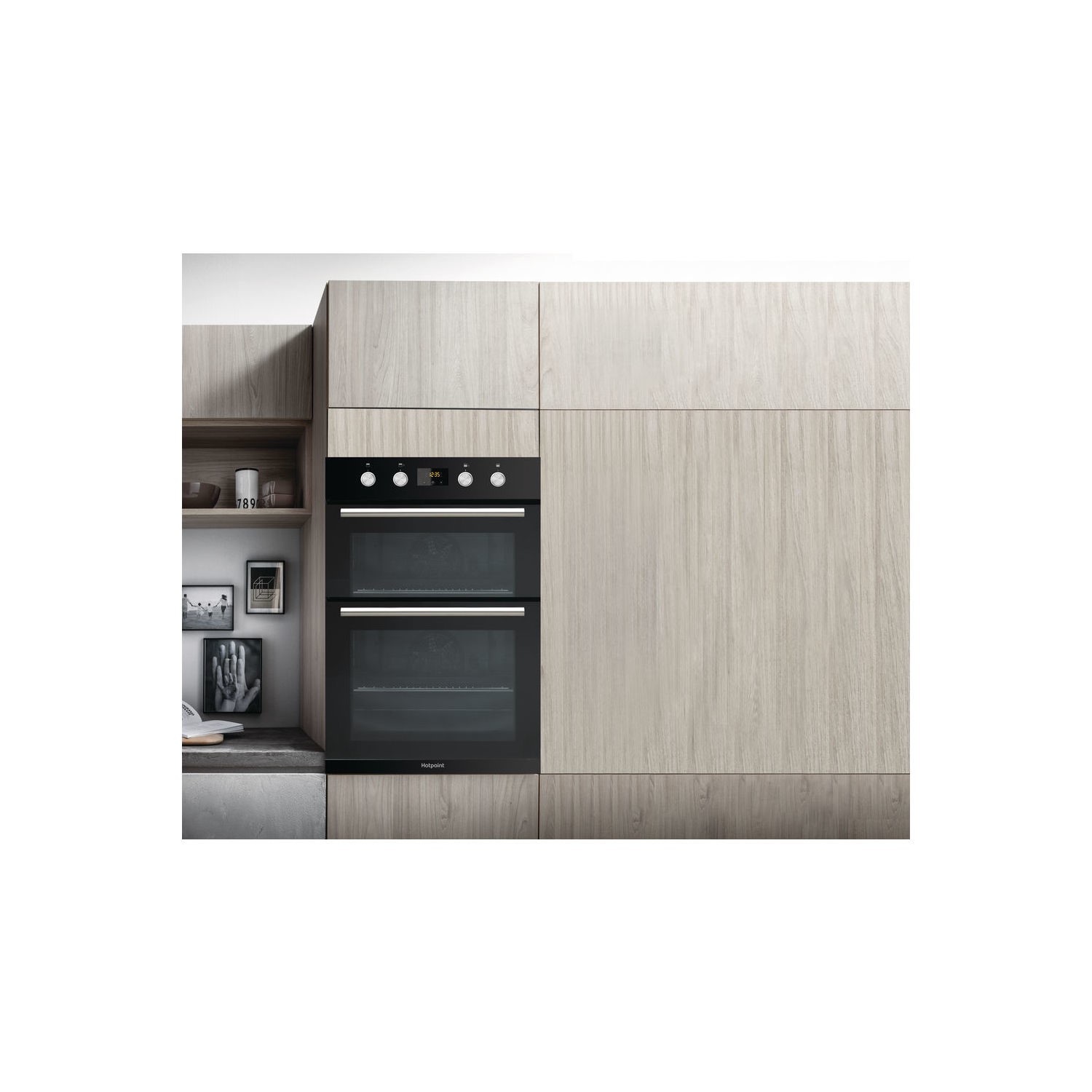 Hotpoint Built-In Electric Double Oven - Black - Image 2