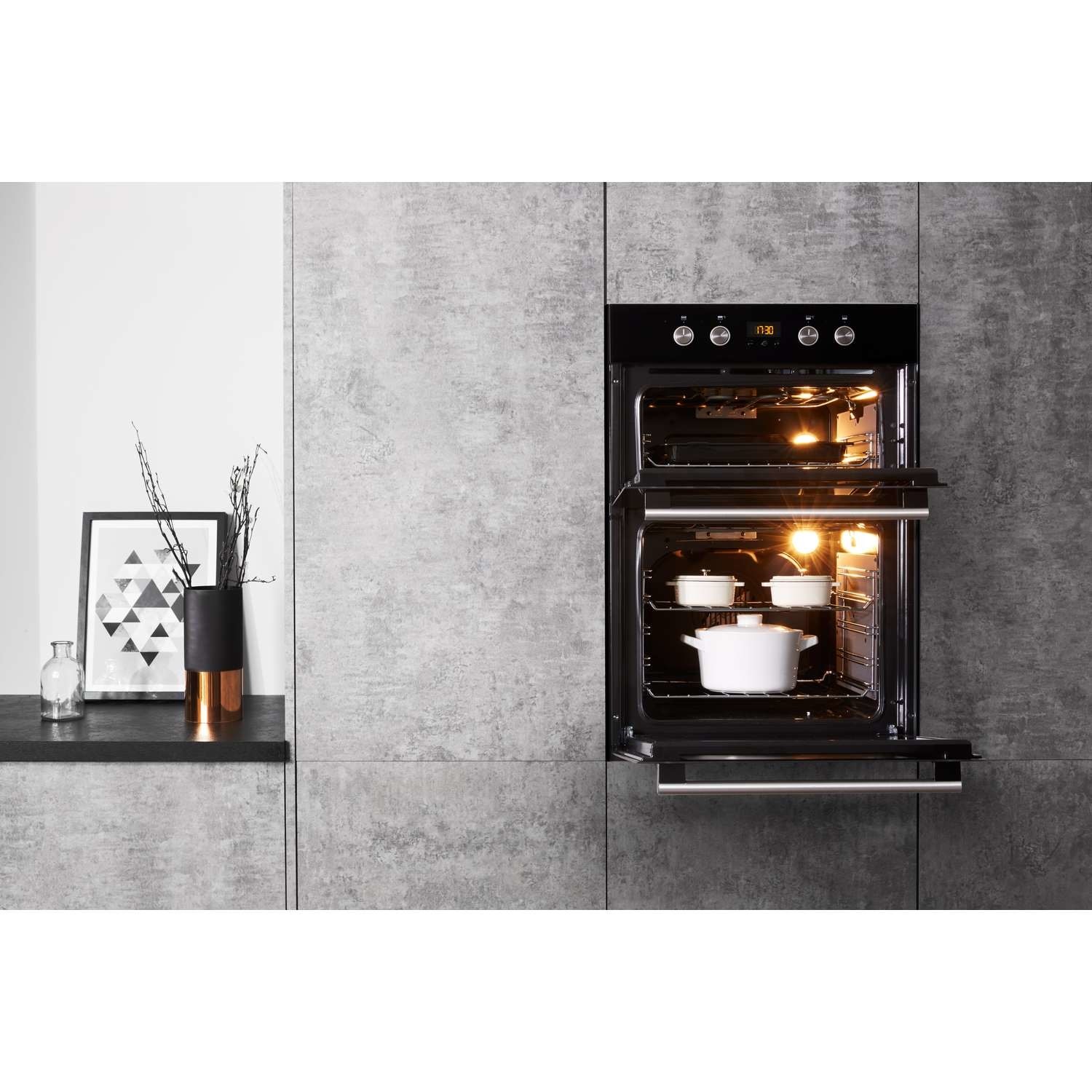 Hotpoint Built-In Electric Double Oven - Black - Image 4