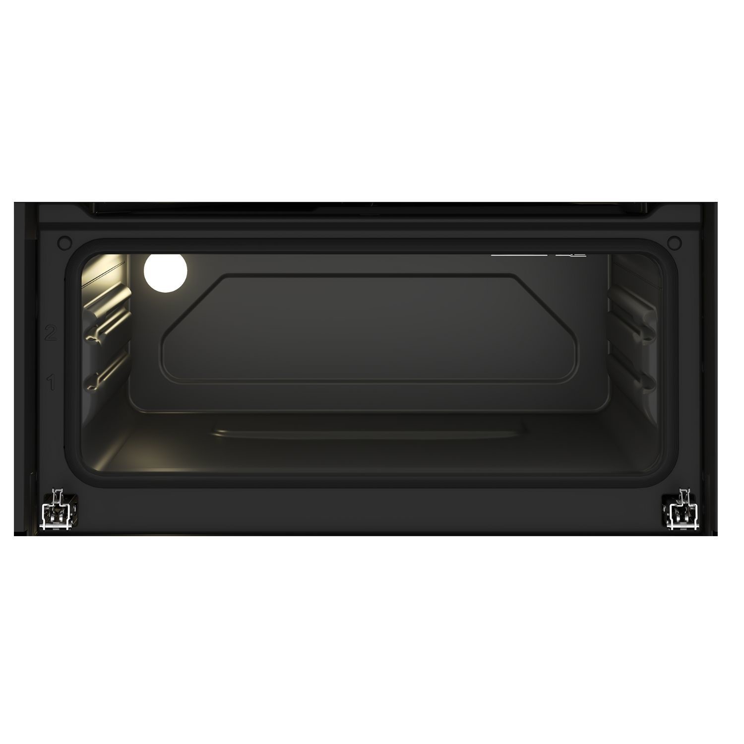 Indesit Electric Built In Double Oven - Silver - Image 4