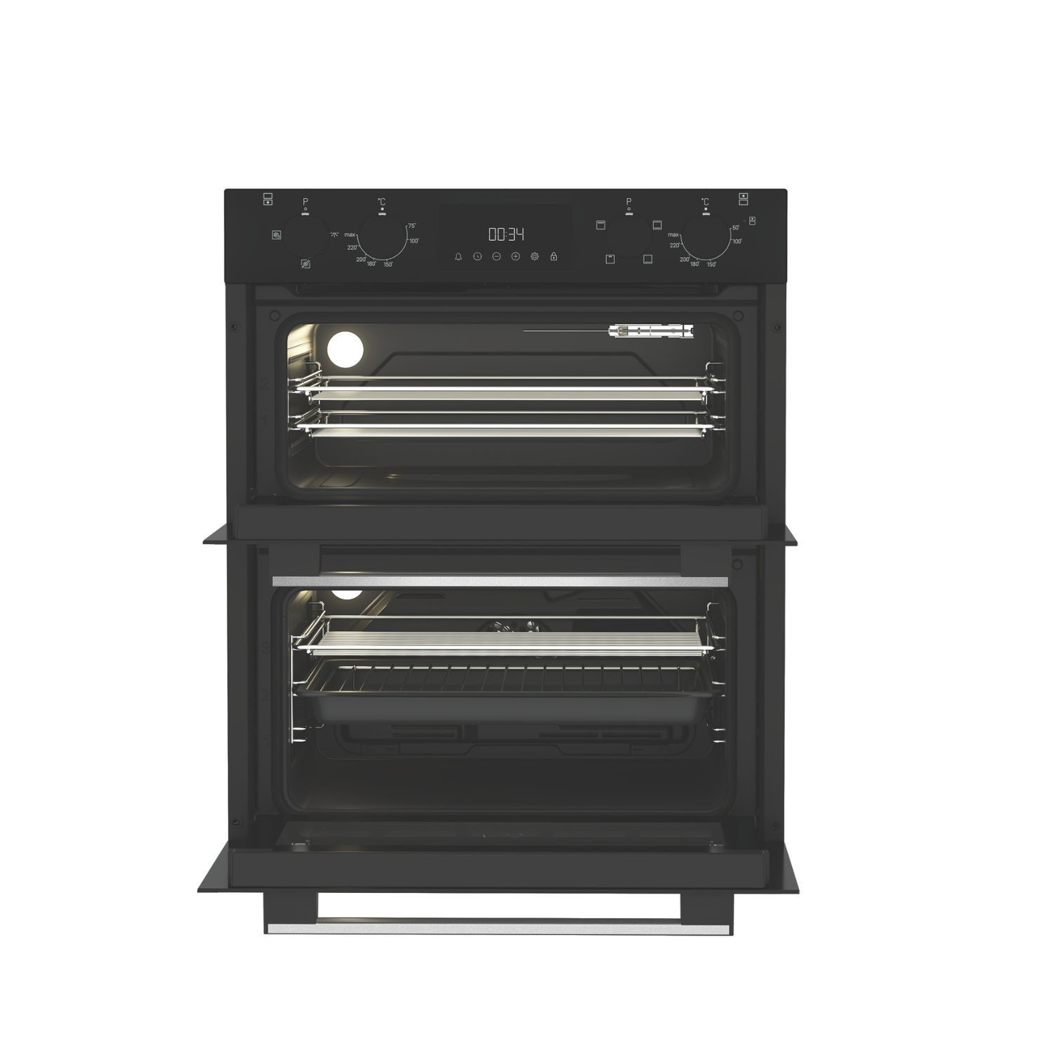 Hotpoint Built-In Electric Double Oven - Black - Image 2